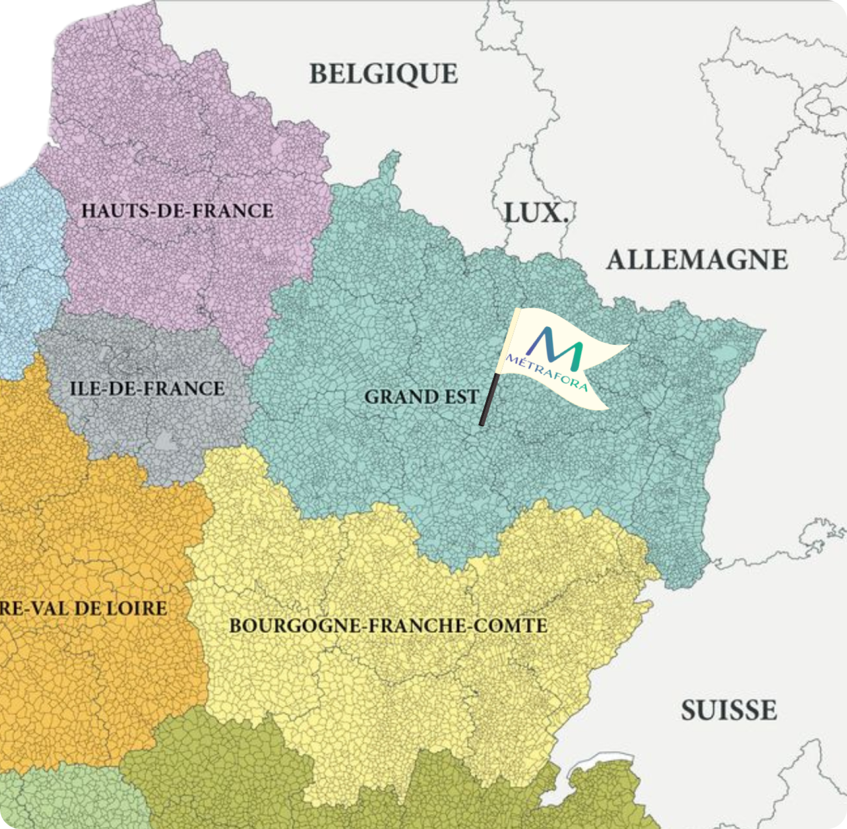 Map de l'entreprise